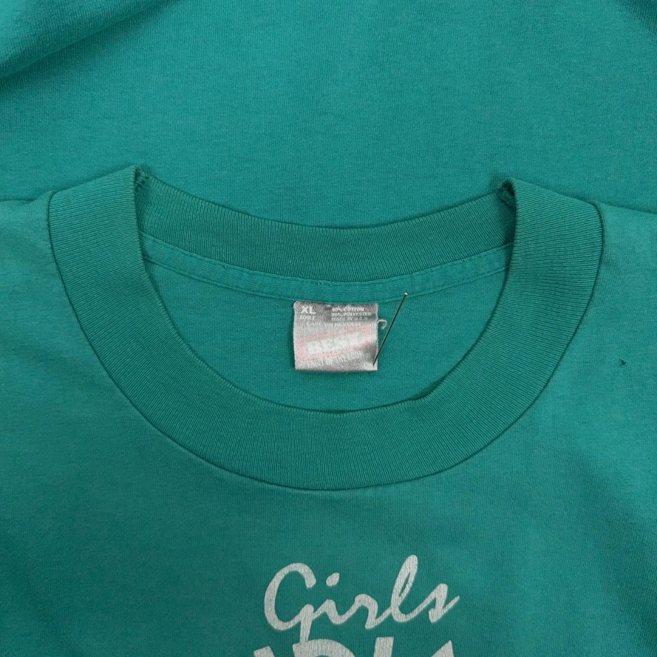 Camiseta Fruit Of The Loom Girls Indian Heights Basketball T-Shirt Single-Stitch – photo 5